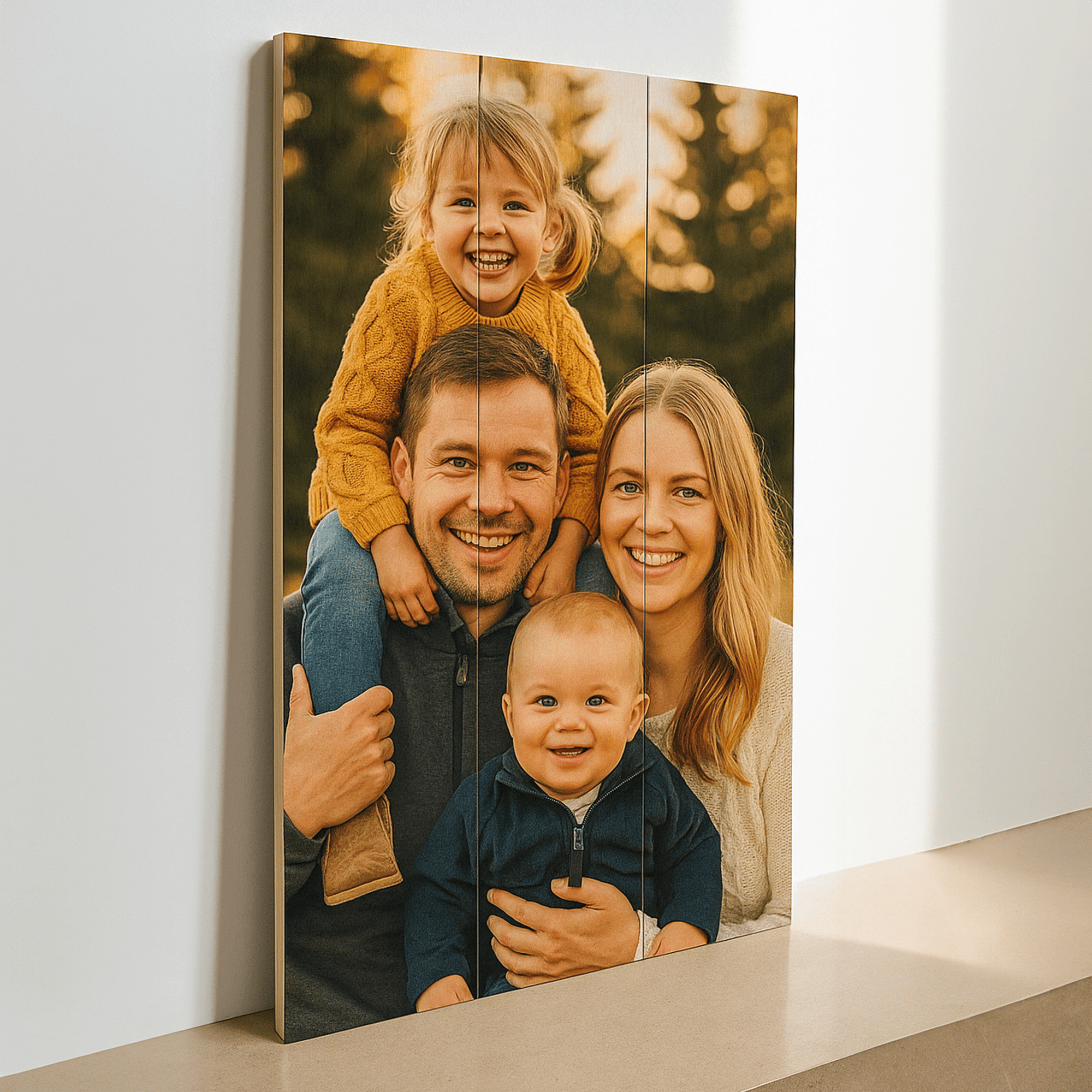 Bilde på trepanel 25x35cm - personlig gave fra Fjellgave
