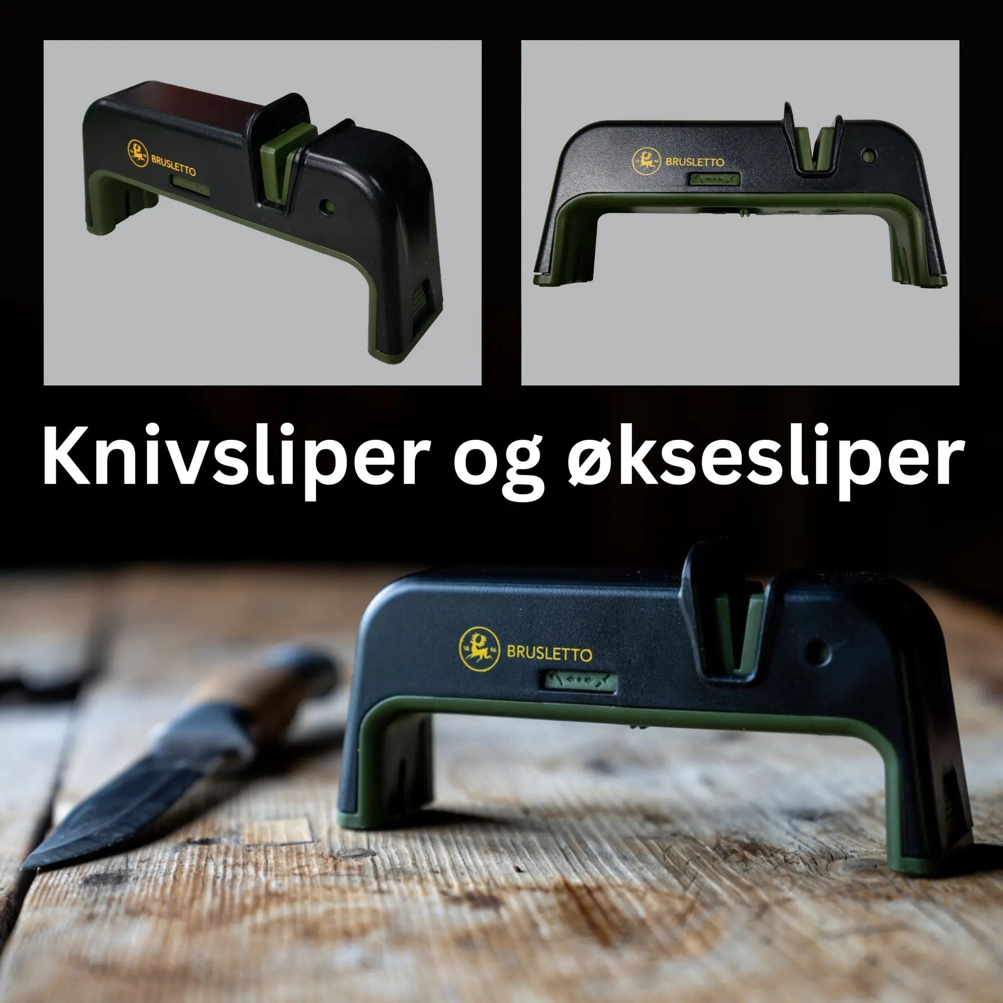 Brusletto Sliper - Til øks og kniv - personlig gave fra Fjellgave