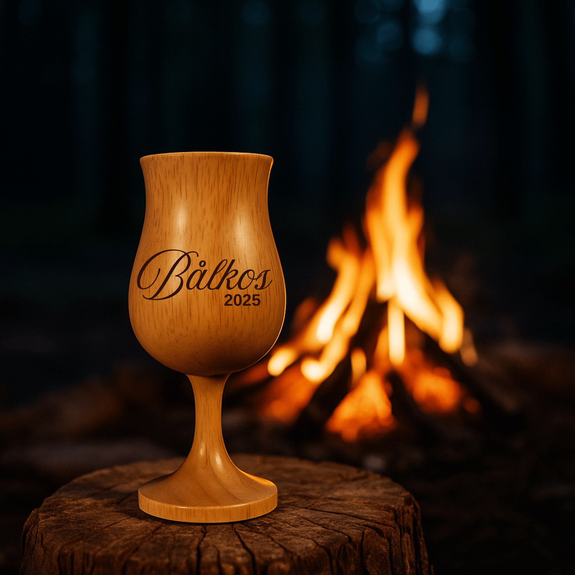 Cognacglass - personlig gave fra Fjellgave