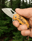 Fjellspretten foldekniv - personlig gave fra Fjellgave