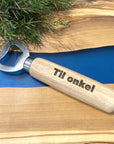 Flaskeåpner - personlig gave fra Fjellgave