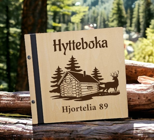 Hytteboka - personlig gave fra Fjellgave