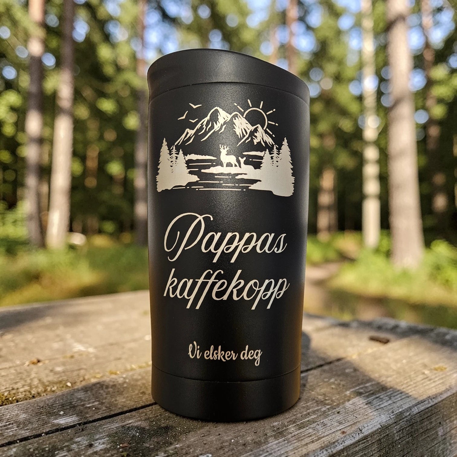 Kaffetid – Termokopp - personlig gave fra Fjellgave