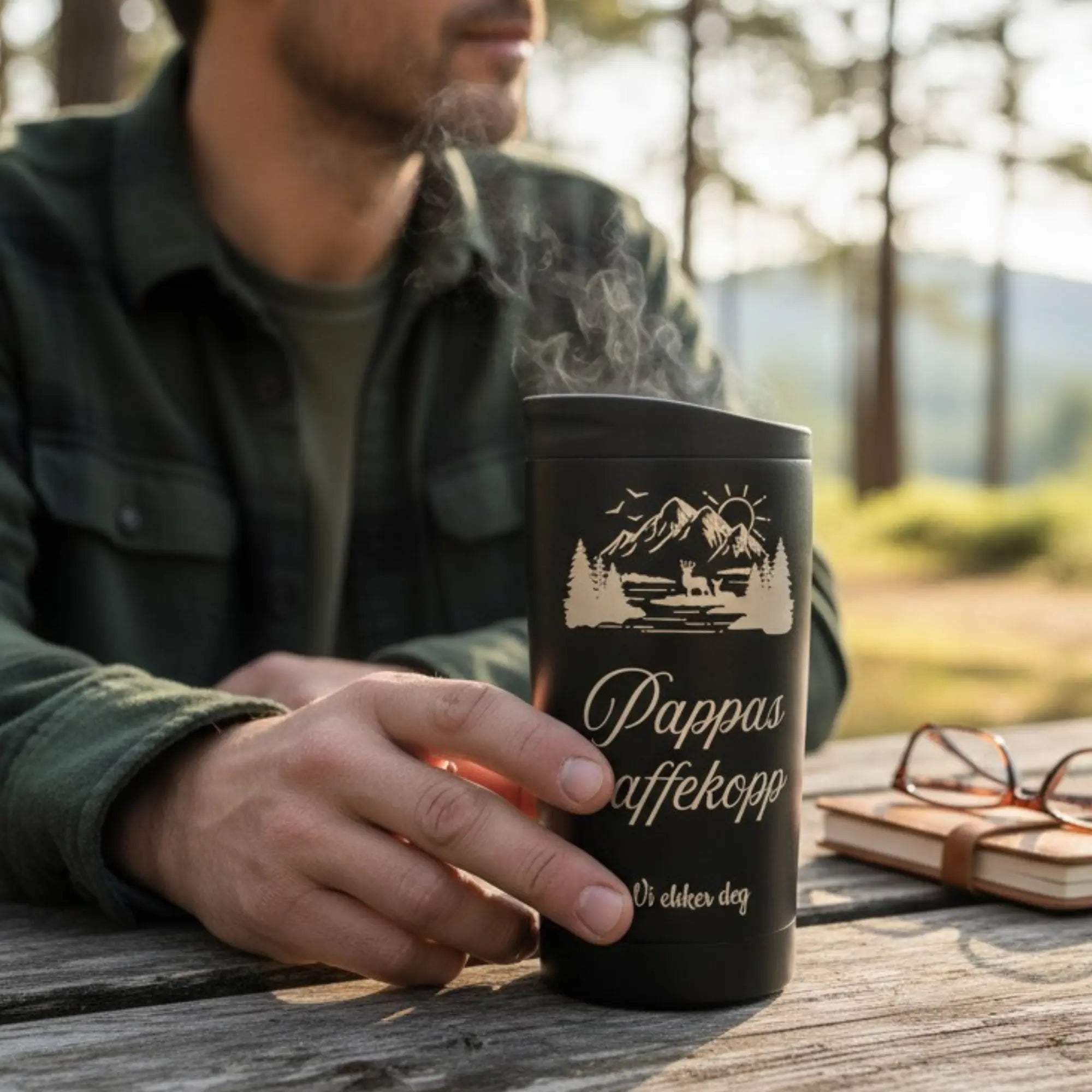 Kaffetid – Termokopp - personlig gave fra Fjellgave