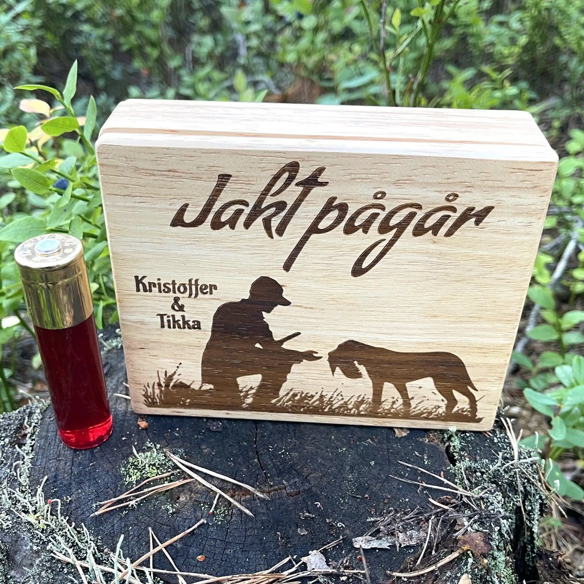 Lerka Snapsboks - personlig gave fra Fjellgave