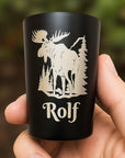Shotglass med gravering - personlig gave fra Fjellgave