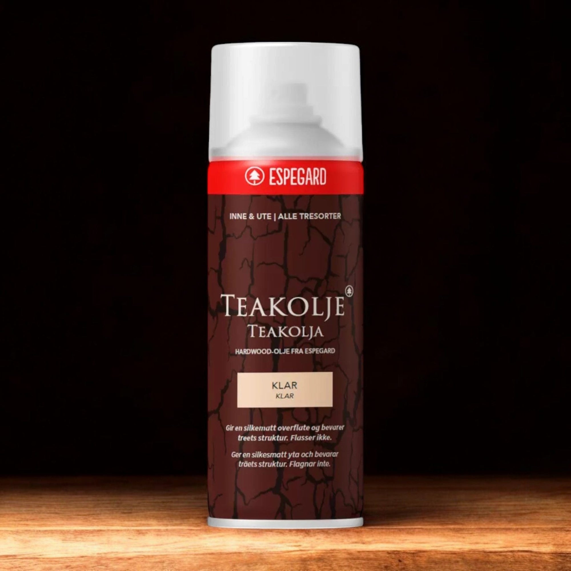Teakolje Spray – Beskyttelse og Vedlikehold - personlig gave fra Fjellgave